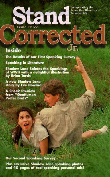 spanking magazines|Stand Corrected 14 – Shadow Lane Store.